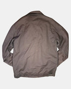 Brown Boxy Windbreaker