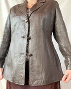 Brown Vintage Leather Jacket