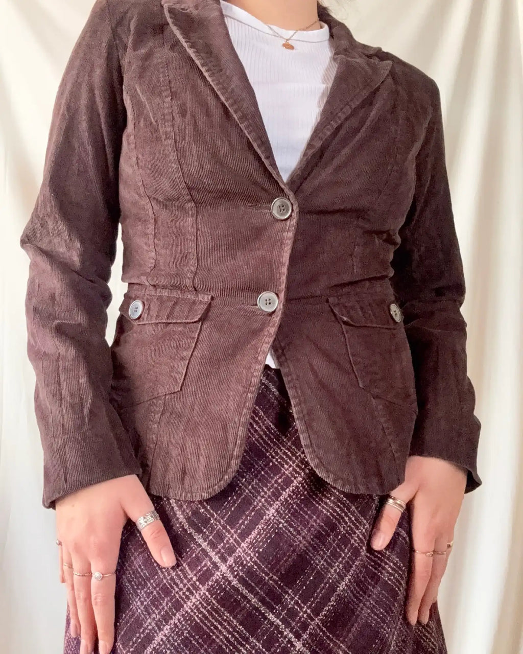 Brown Cord Jacket
