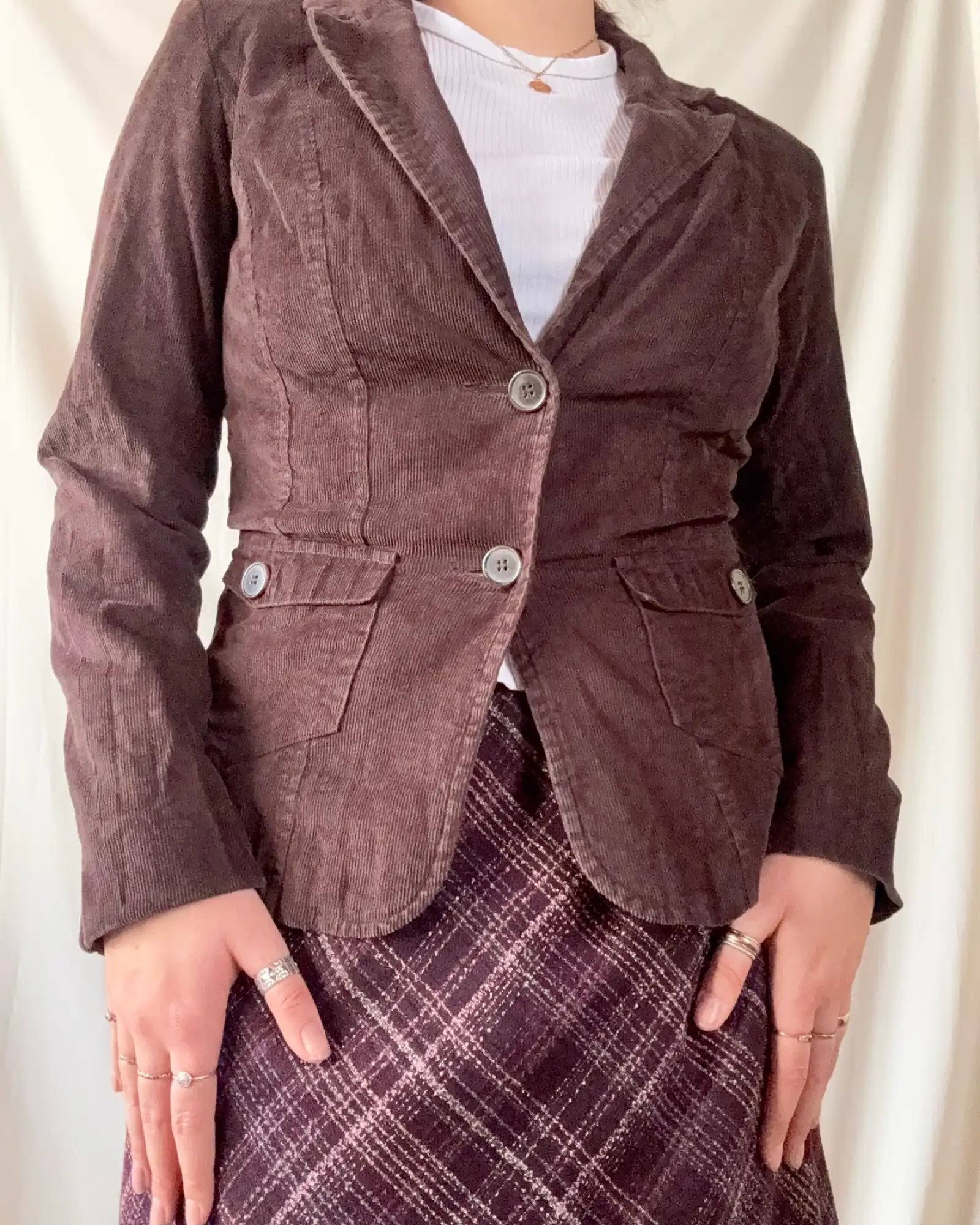 Brown Cord Jacket