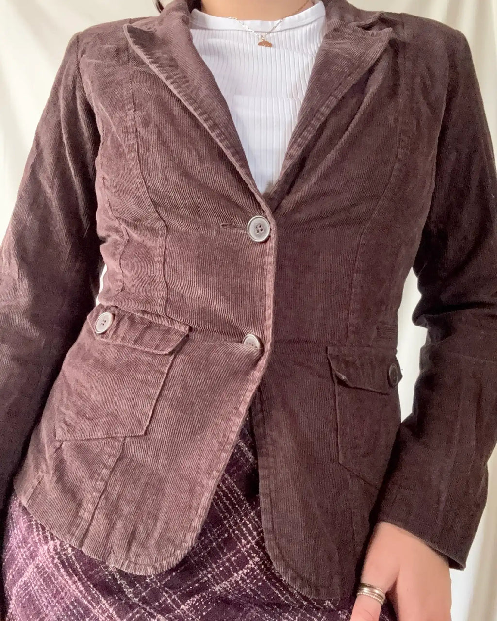Brown Cord Jacket