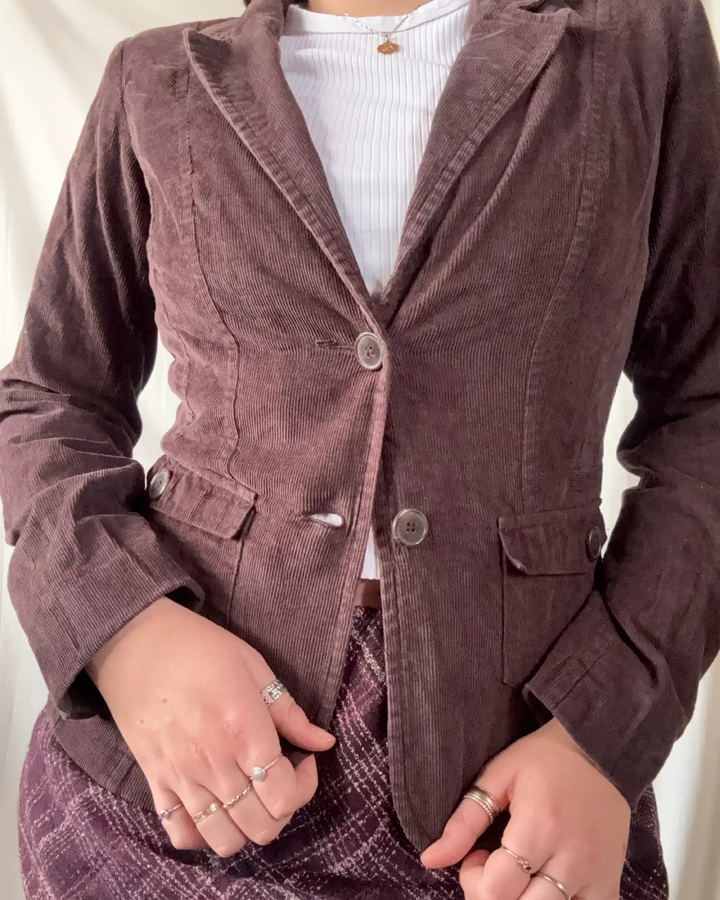 Brown Cord Jacket