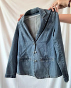 Denim Button Up Jacket