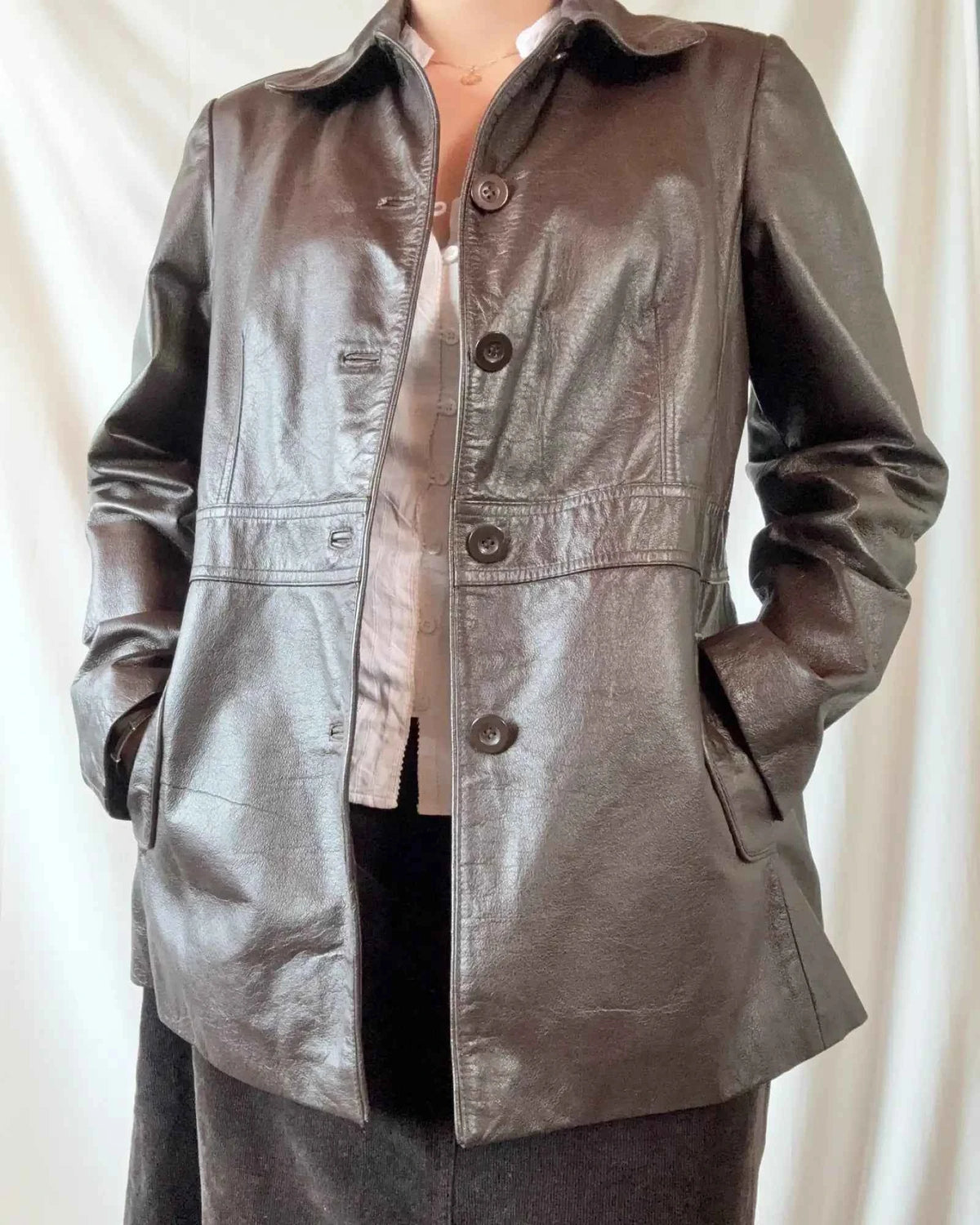 Brown Leather Jacket