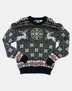 Black Winter Knit Jumper