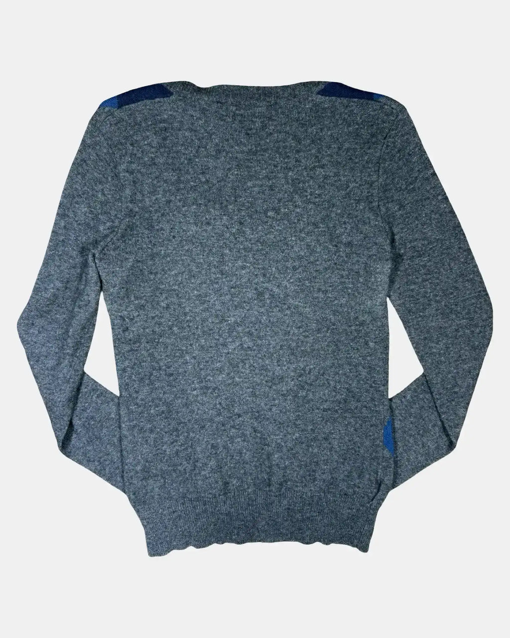 Blue 90s Checked Knit