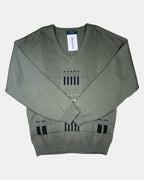 Green Patterned knit jumper
