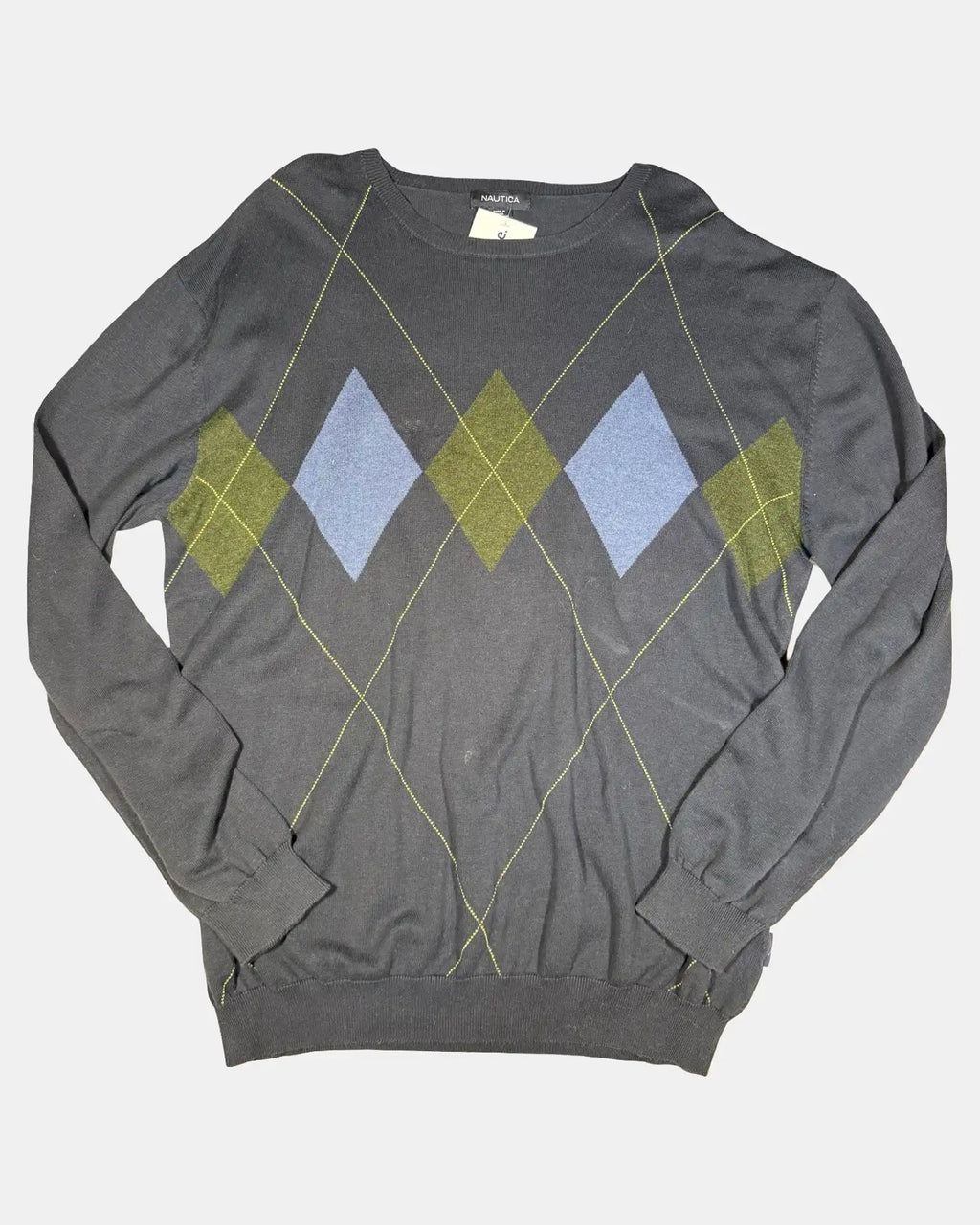 Checked knit Sweater