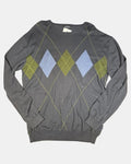 Checked knit Sweater