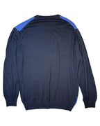 Striped Blue and Black Jumper