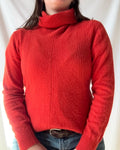 2000s Orange Knit Sweater