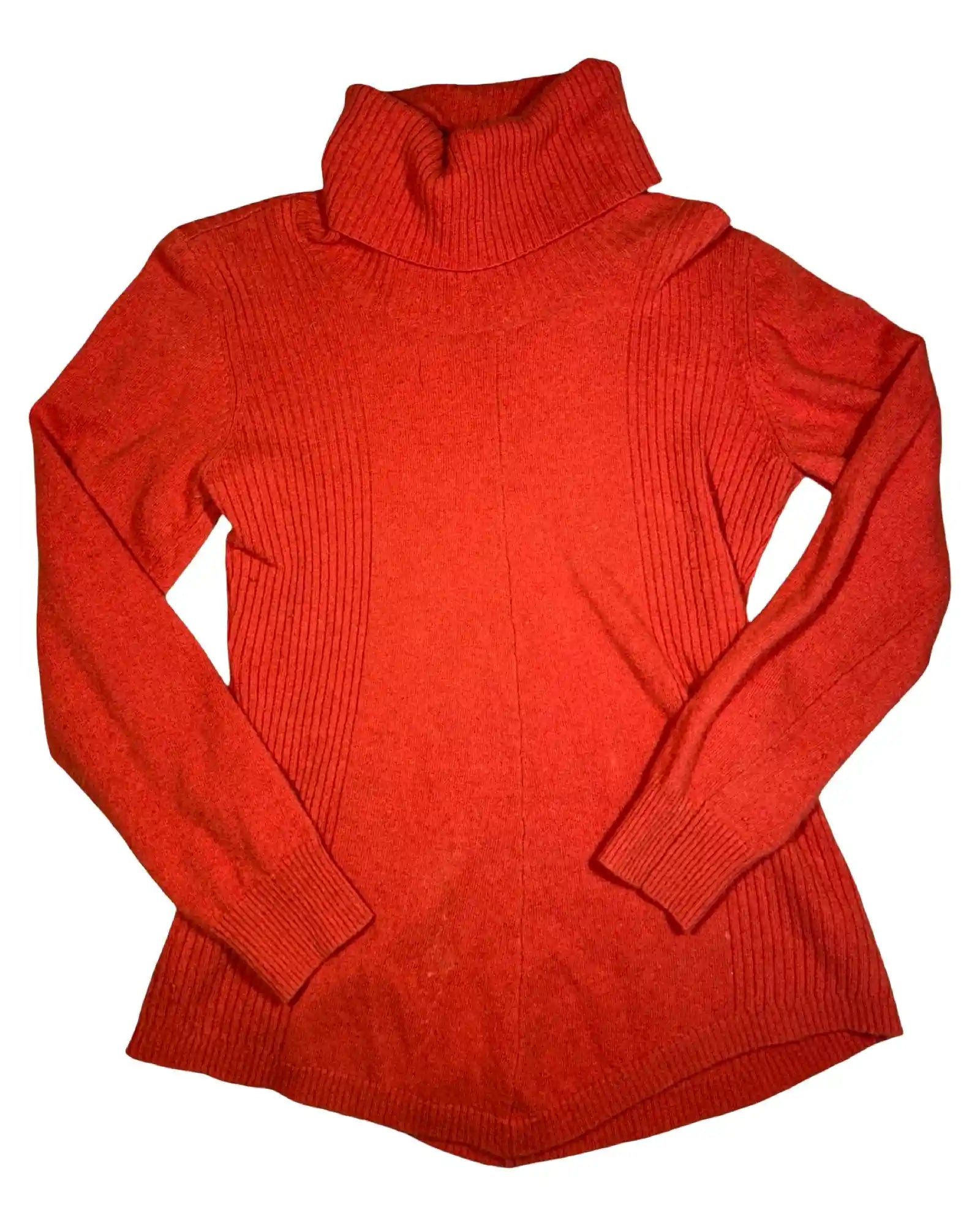 2000s Orange Knit Sweater