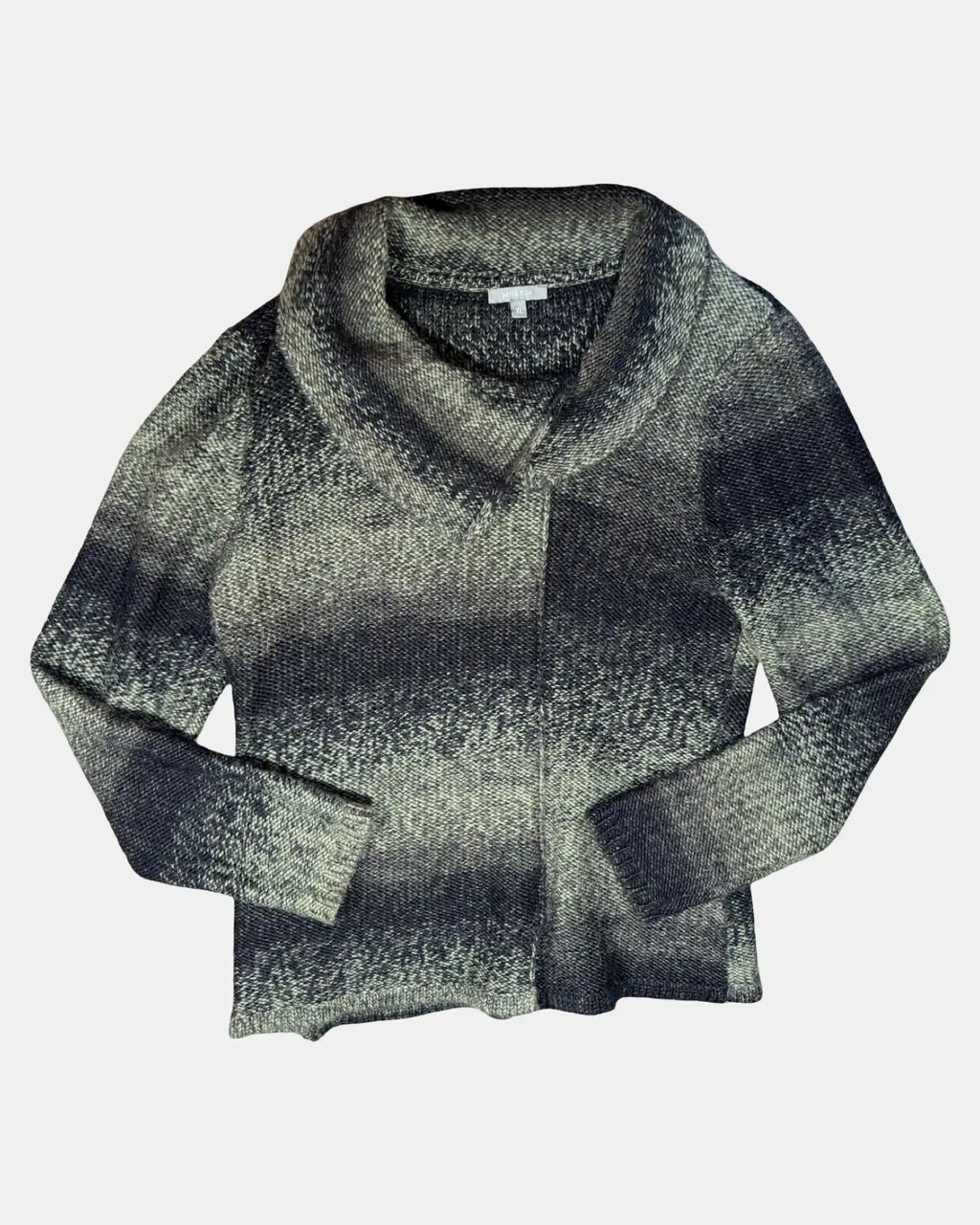 Black and Green Knit Jumper