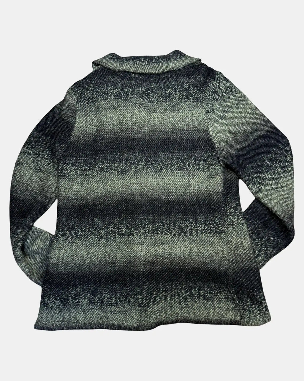 Black and Green Knit Jumper