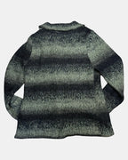Black and Green Knit Jumper