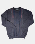 Brown, Blue and Pink Knit Jumper