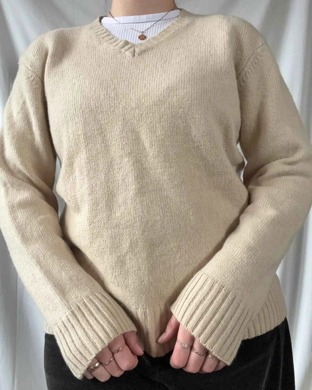 Timberland Cream Knit Jumper