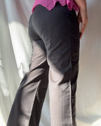 Dark Grey Wide Leg Pants