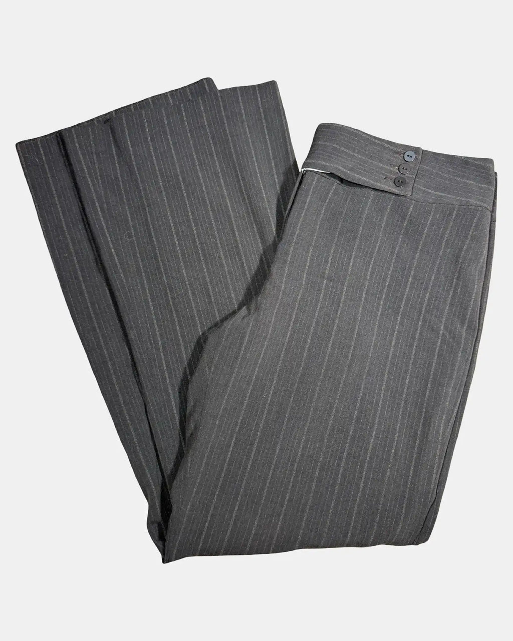 Pinstripe Wide Leg Pants