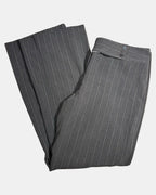 Pinstripe Wide Leg Pants