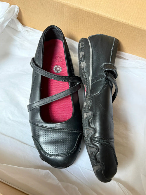 Black Velcro Skechers