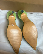 Lime Green Pointed Heels