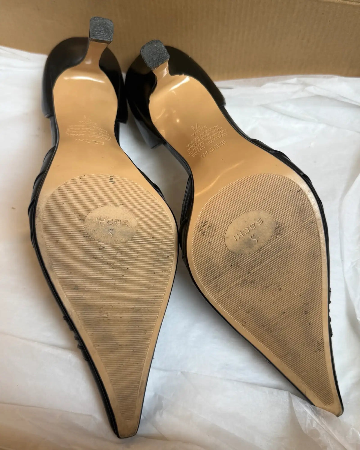 Black Pointed Toe Heels