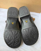 Brown Leather Mules