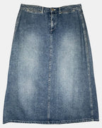 Denim Maxi Skirt