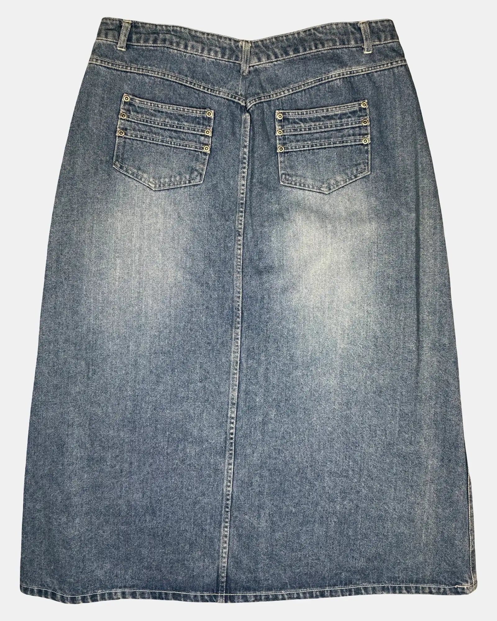 Denim Maxi Skirt
