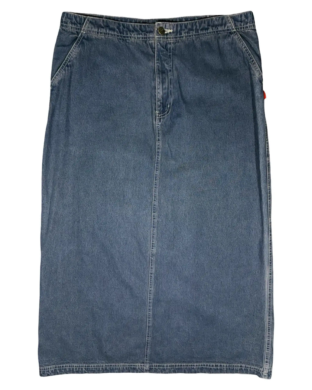Dark Denim Maxi Skirt
