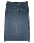 Dark Denim Maxi Skirt