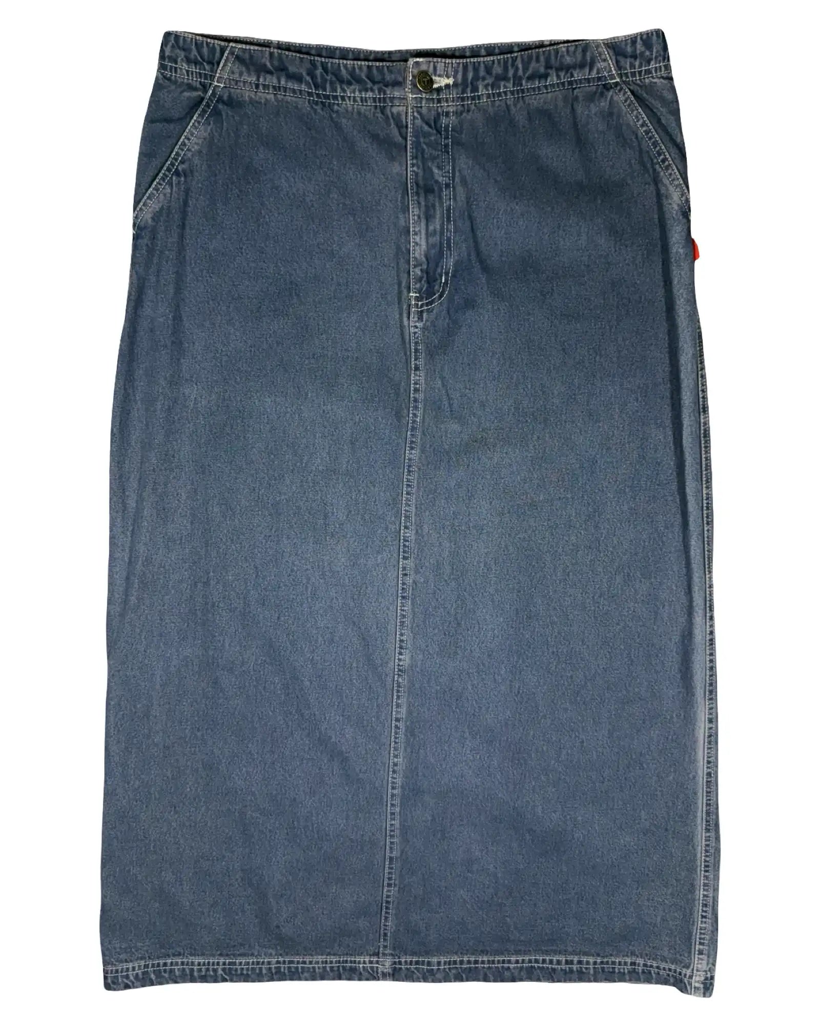 Dark Denim Maxi Skirt