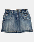 Y2k Denim Mini Skirt  | Size 12