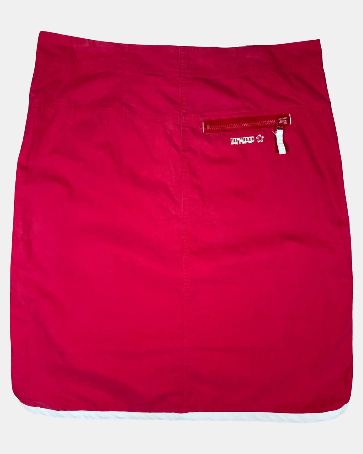 Red Whitepop Y2K Skirt