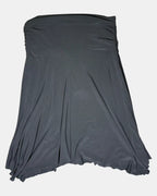 Black Stretchy Flowy Skirt