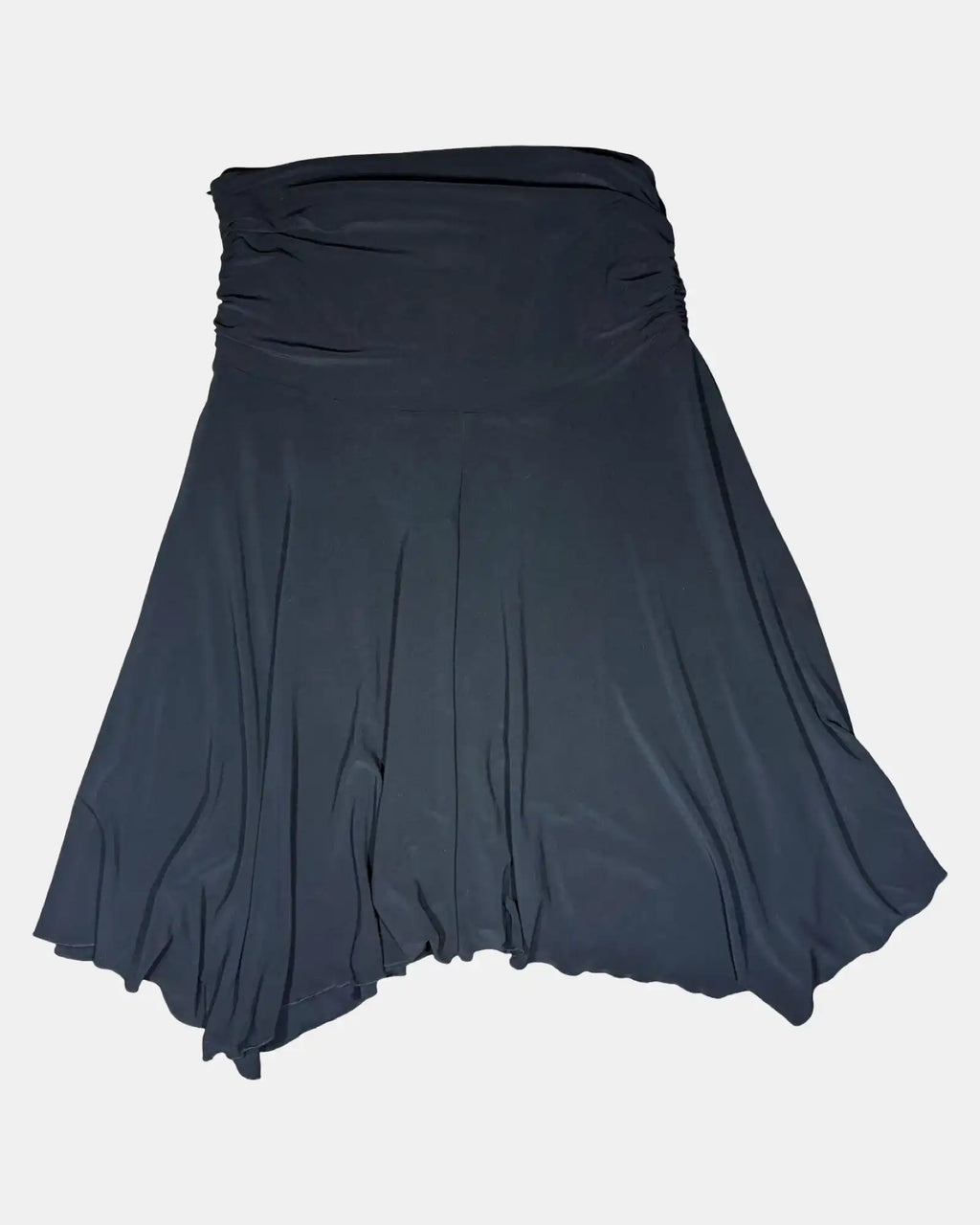 Black Stretchy Flowy Skirt