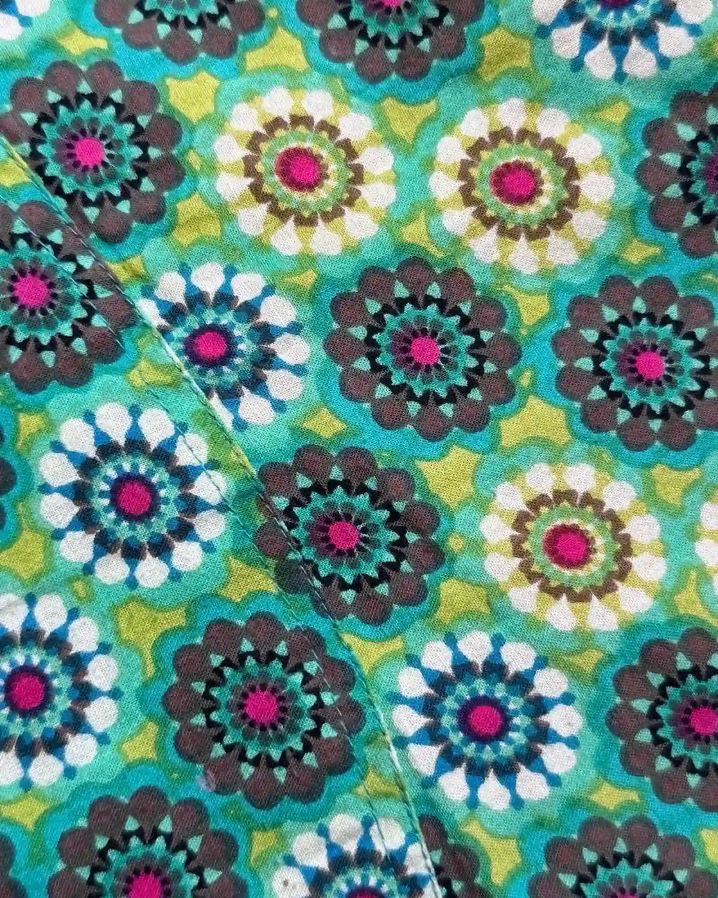 Reversible Patterned Midi Skirt