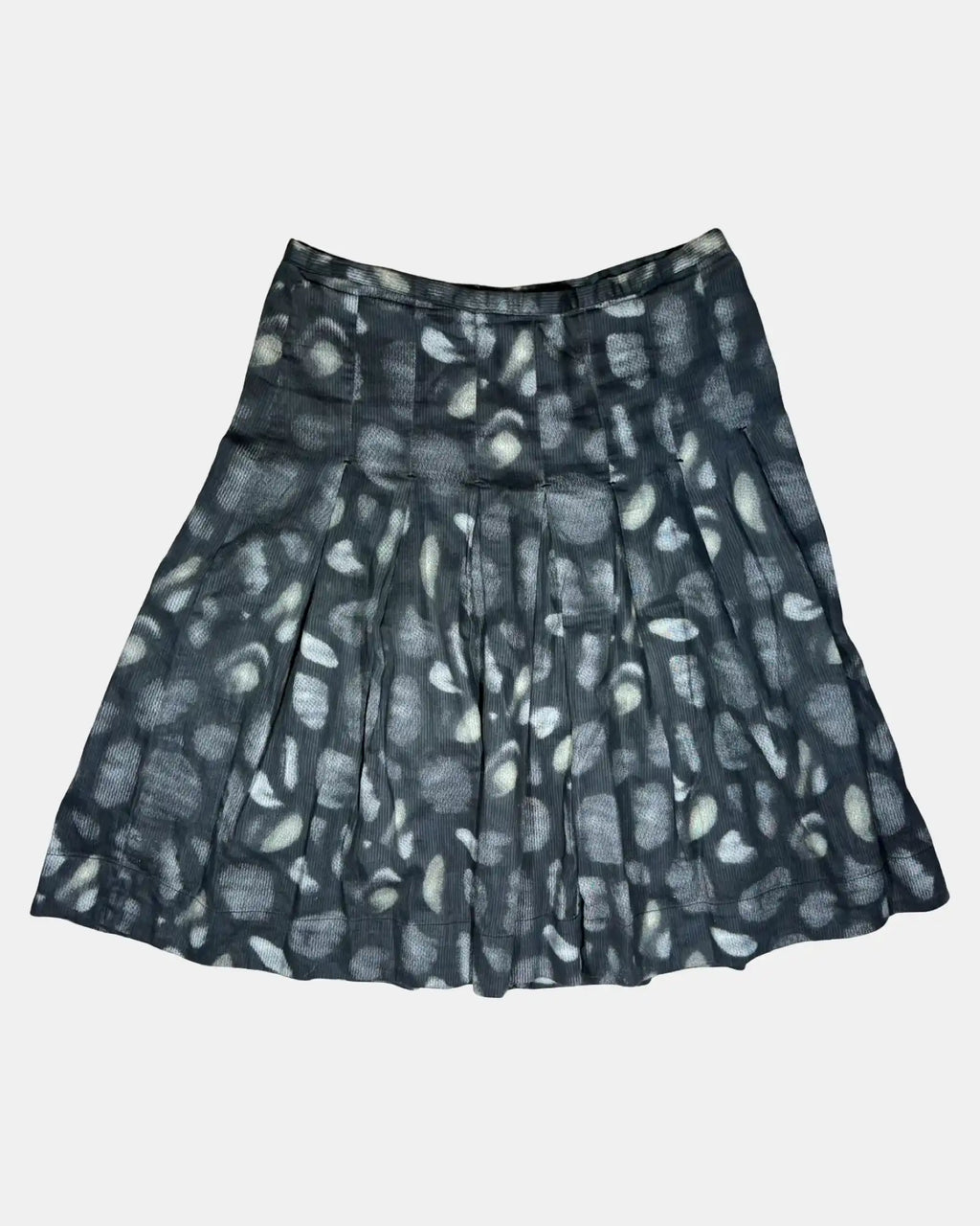 Black and White Circle Skirt