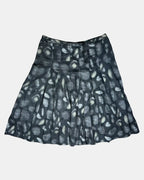 Black and White Circle Skirt