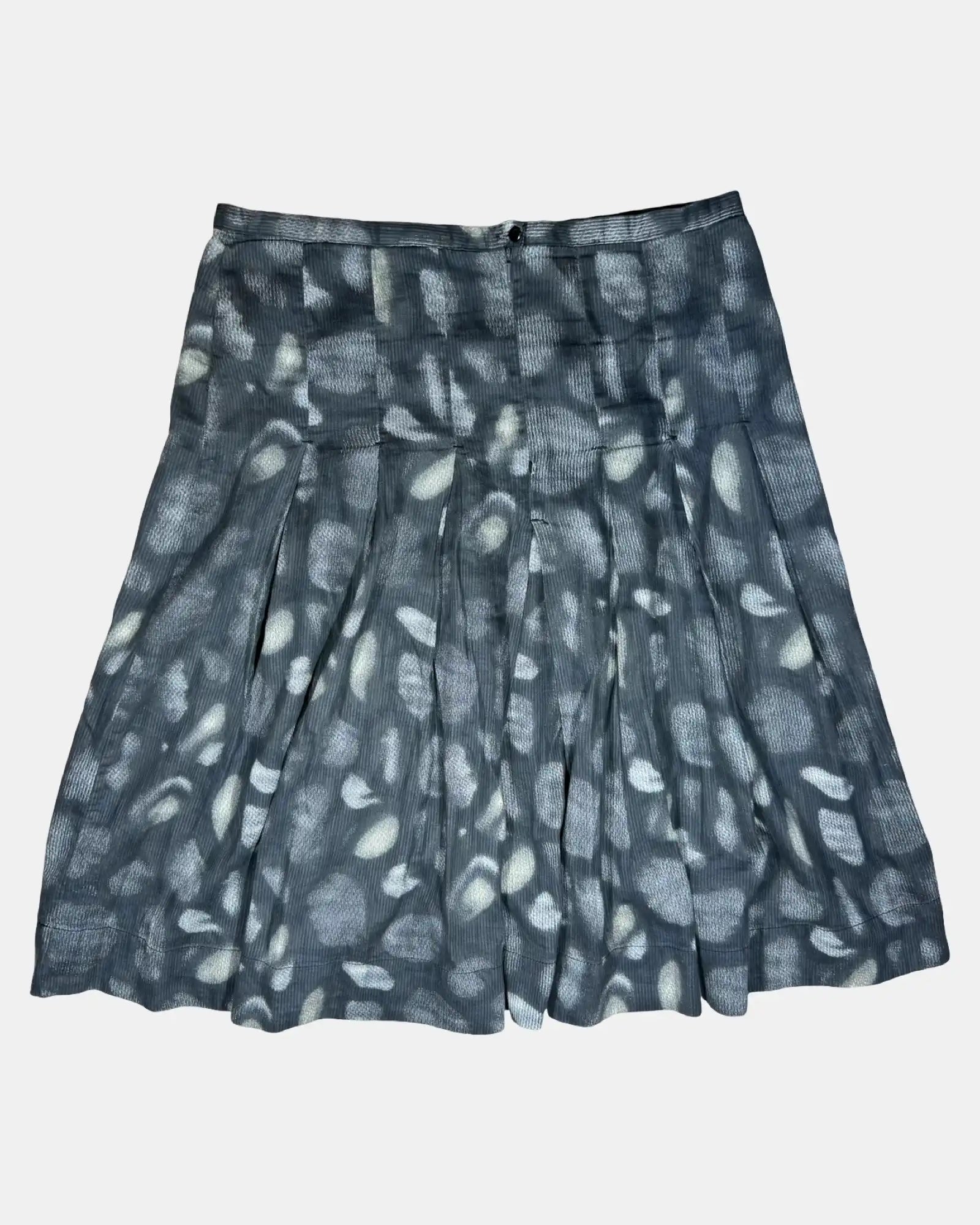 Black and White Circle Skirt