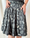 Black and White Circle Skirt