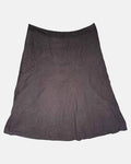 Dark Brown Corduroy Skirt