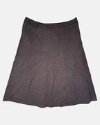 Dark Brown Corduroy Skirt