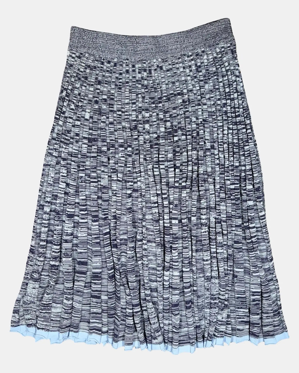 Blue Thick Flowy Skirt