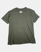 Quicksilver Green Graphic Tee | Estimated Size XL - Zip Vintage