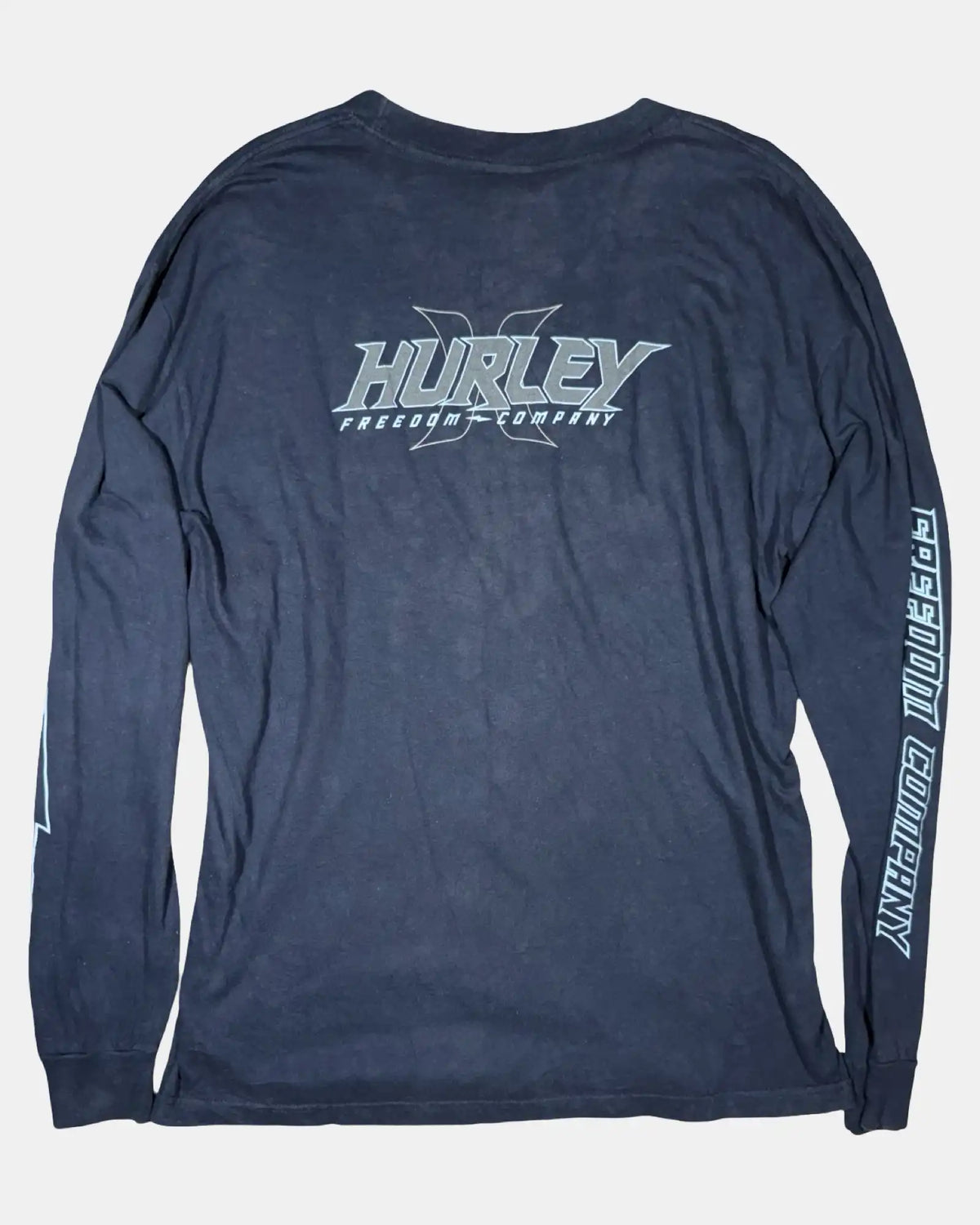 Hurley Long Sleeve Blue Shirt