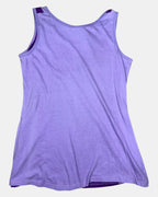 Y2K Purple Floral Top  | Size M