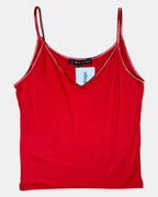 Wanted Red Singlet Top