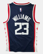 LA Clippers Lou Williams Nike Jersey | Size M - Zip Vintage